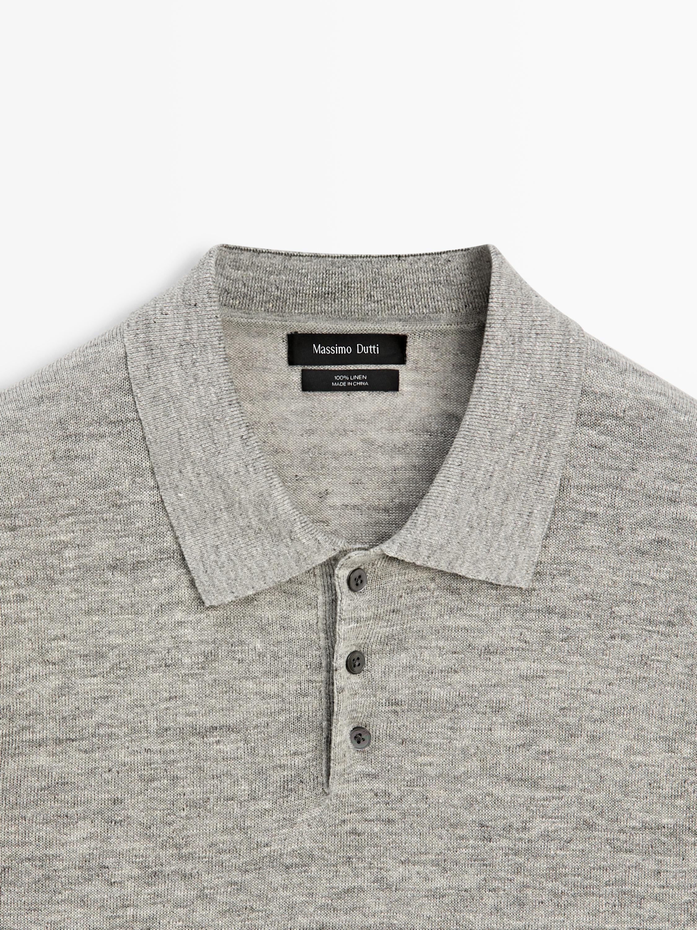 Polo chiné 100 % lin